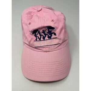New Orleans Jazz Heritage Festival Pink Baseball Cap Pre-Owned in fair condition